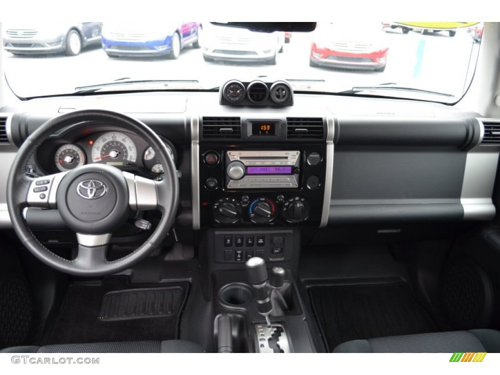 2010 Toyota FJ Cruiser 4WD Dark Charcoal Dashboard Photo #75422343