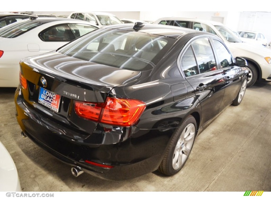 2013 3 Series 335i Sedan - Jet Black / Black photo #3