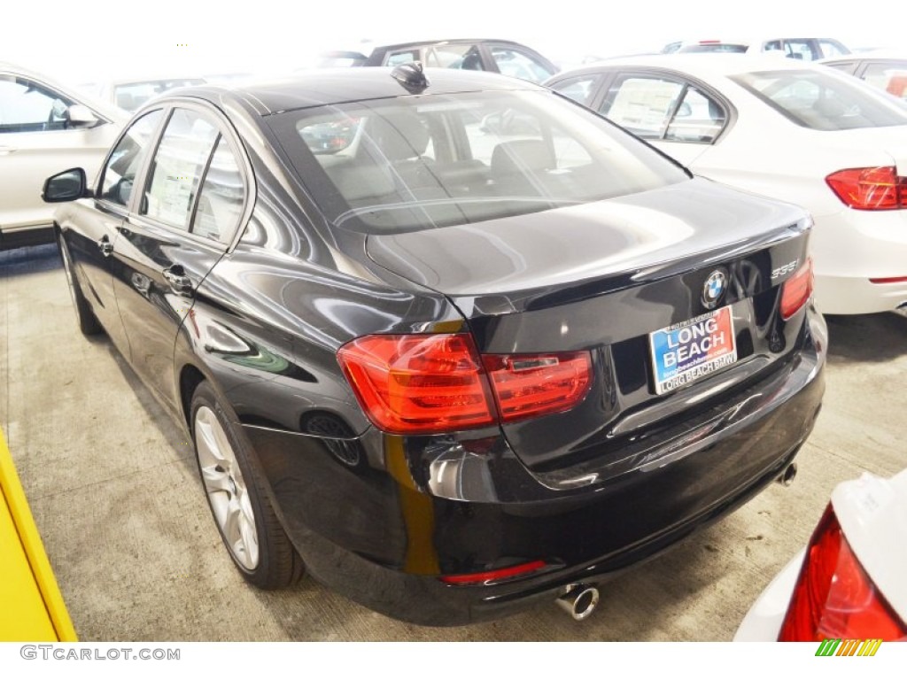 2013 3 Series 335i Sedan - Jet Black / Black photo #4