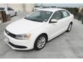 Candy White - Jetta SE Sedan Photo No. 3
