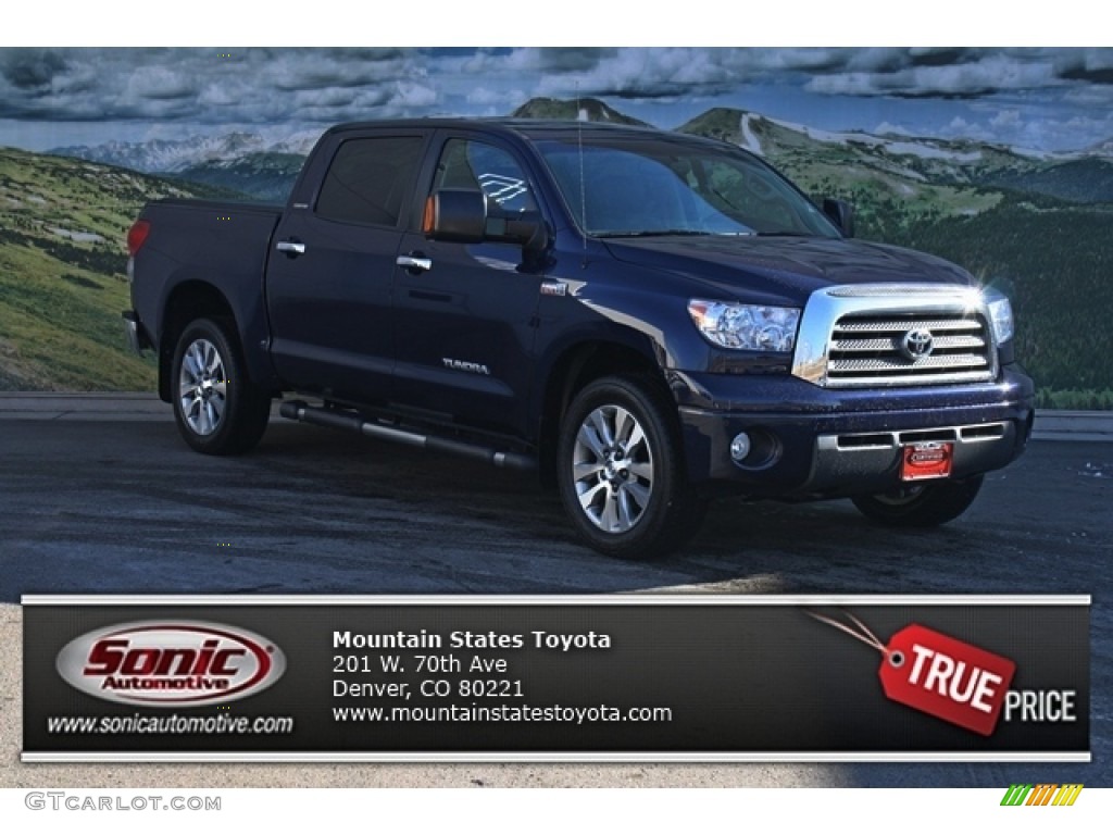 Nautical Blue Metallic Toyota Tundra