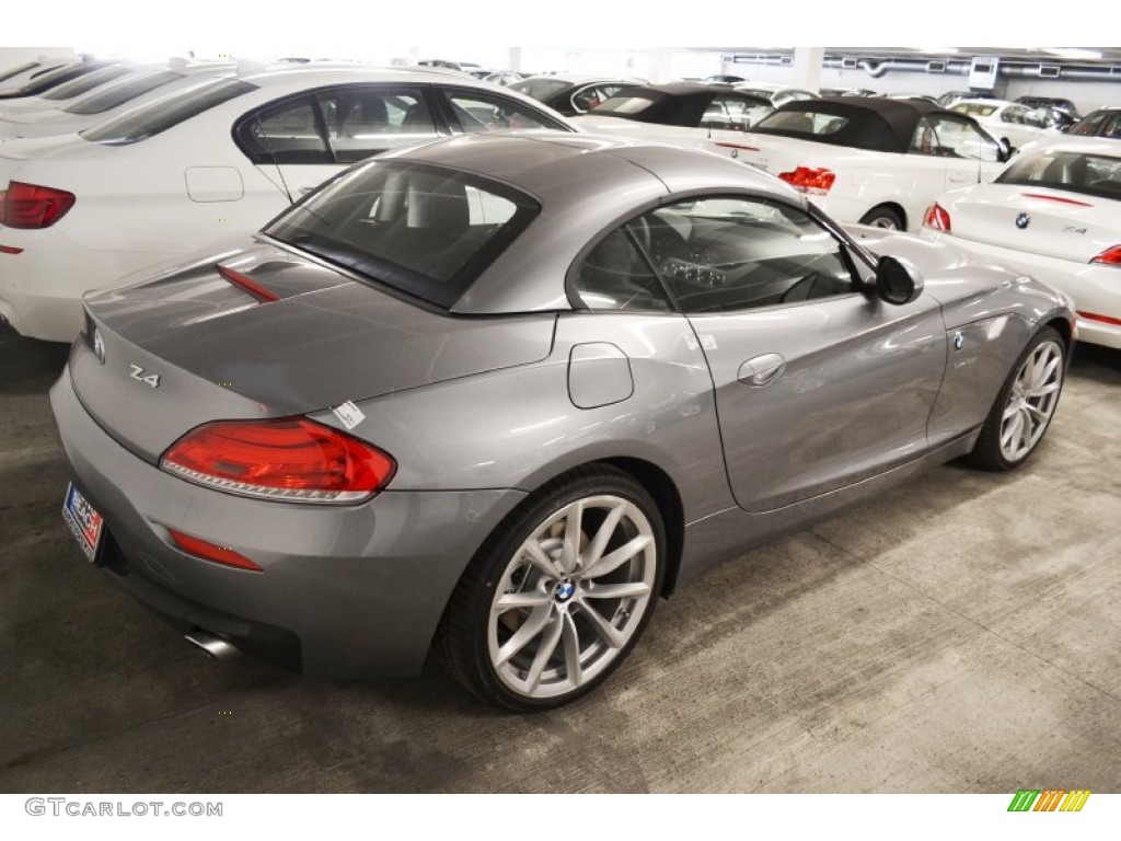 2013 Z4 sDrive 35i - Space Gray Metallic / Black photo #4