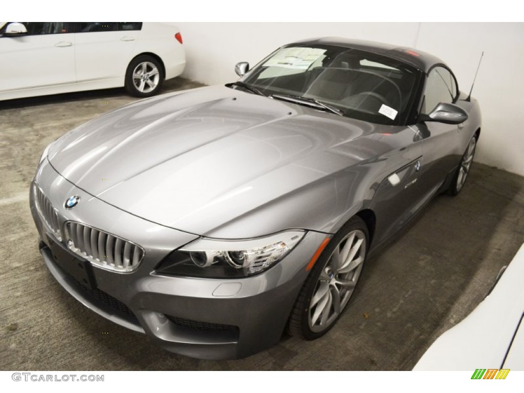 2013 Z4 sDrive 35i - Space Gray Metallic / Black photo #9