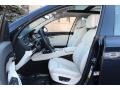 Ivory White/Black Front Seat Photo for 2012 BMW 5 Series #75424410