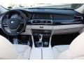 Ivory White/Black Dashboard Photo for 2012 BMW 5 Series #75424425