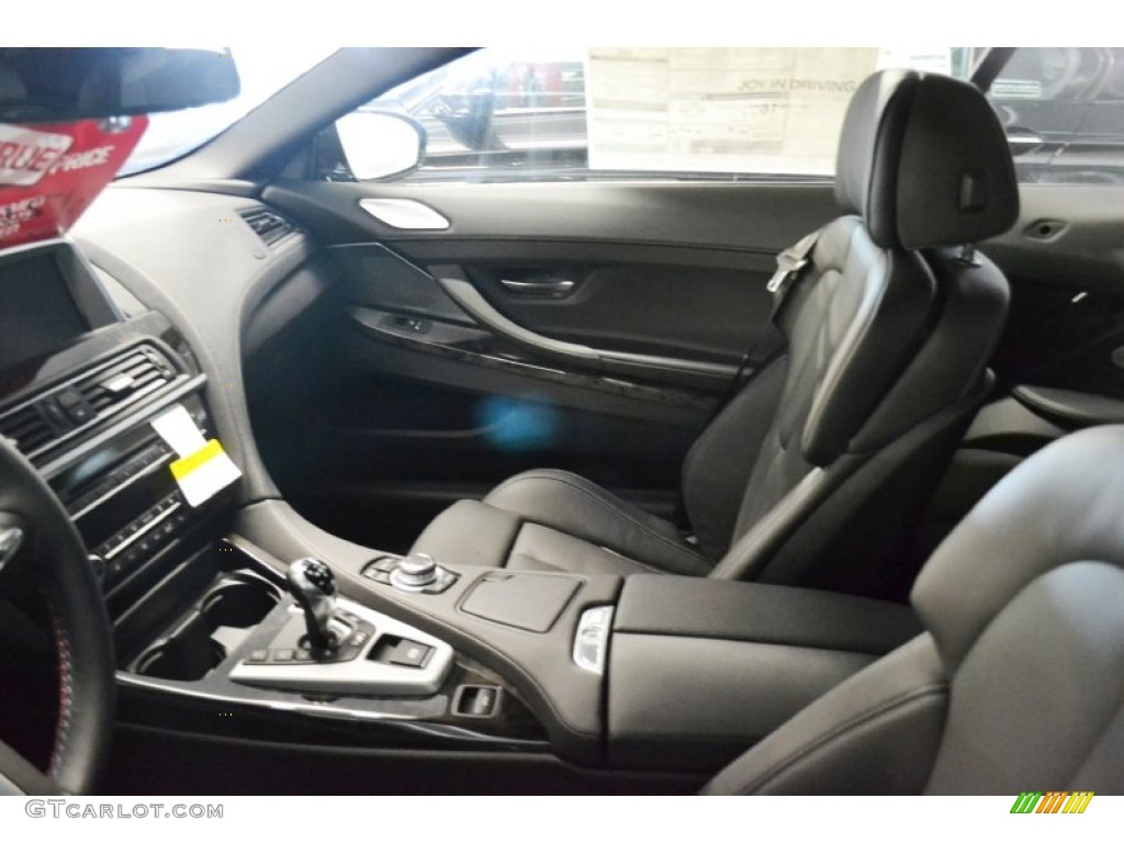 2013 M6 Convertible - Black Sapphire Metallic / Black photo #7