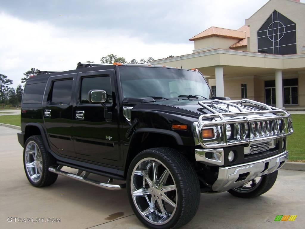 Black Hummer H2