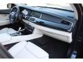 Ivory White/Black Dashboard Photo for 2012 BMW 5 Series #75424638