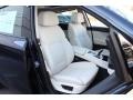 Ivory White/Black Front Seat Photo for 2012 BMW 5 Series #75424674