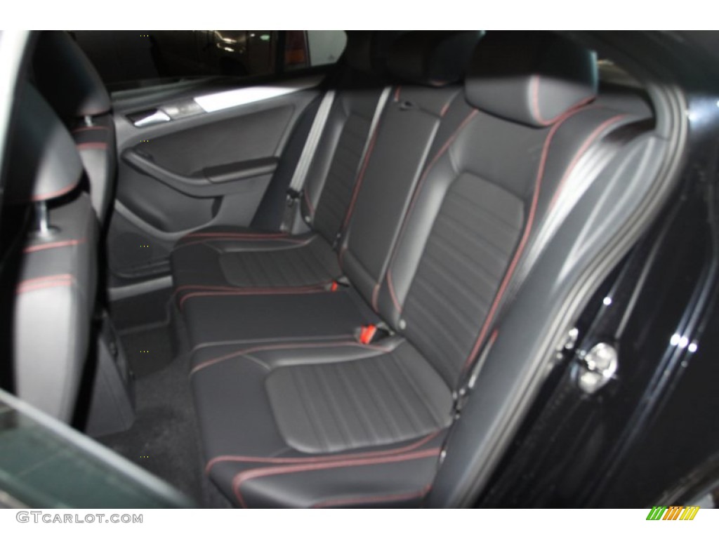 2013 Volkswagen Jetta GLI Autobahn Rear Seat Photo #75424761