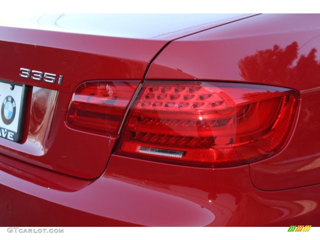 2012 3 Series 335i Coupe - Crimson Red / Cream Beige photo #22