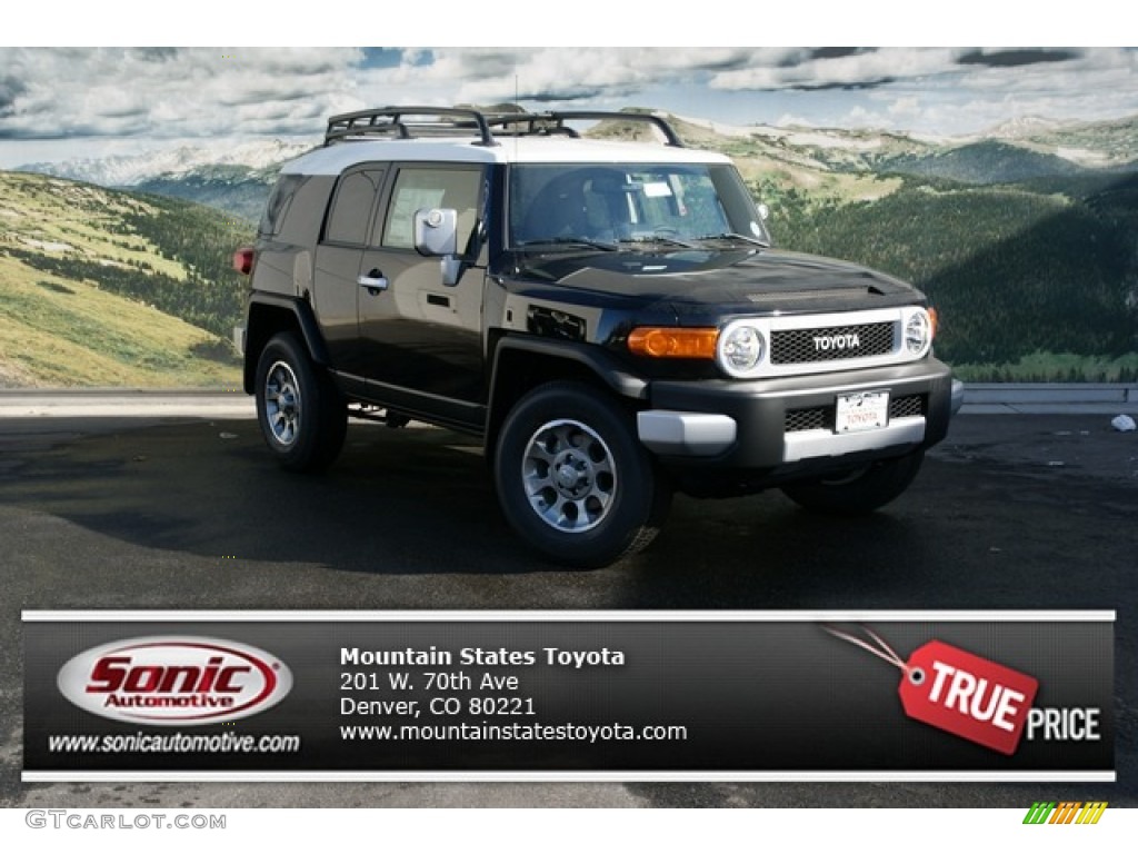 2013 FJ Cruiser 4WD - Black / Dark Charcoal photo #1