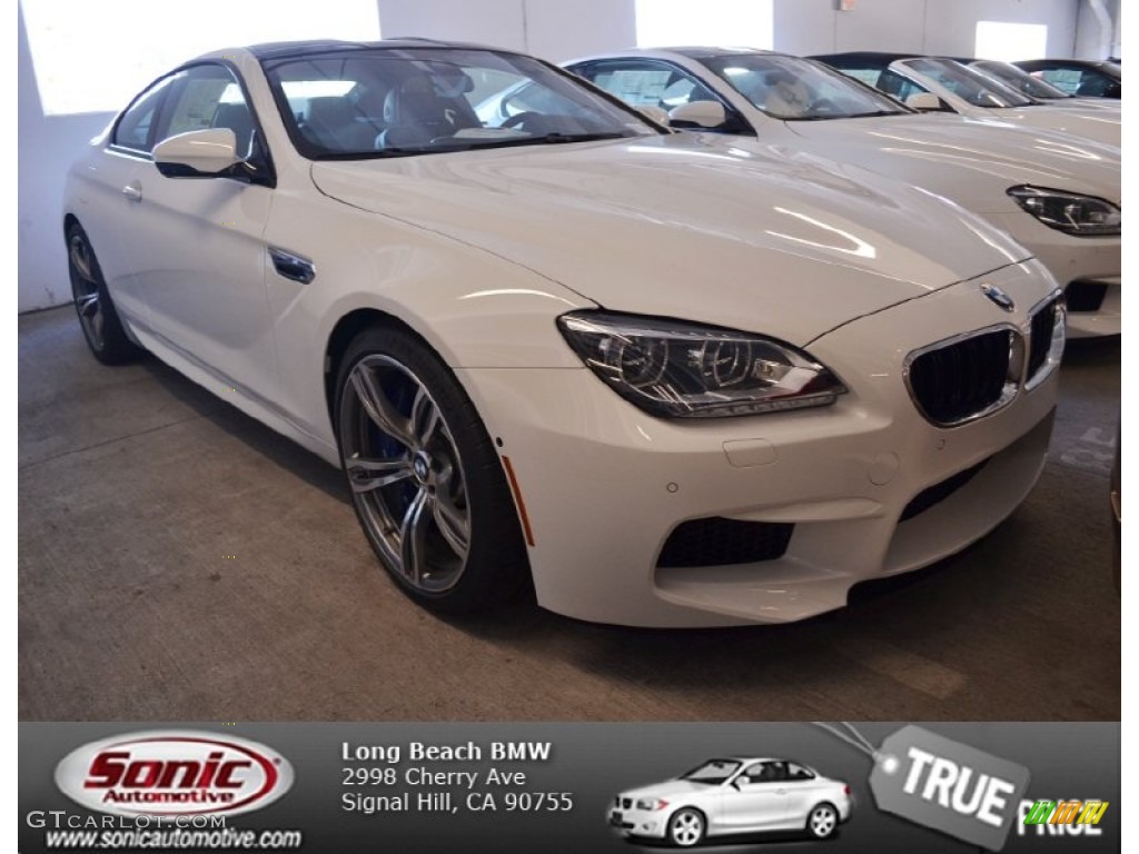 2013 M6 Coupe - Alpine White / Black photo #1