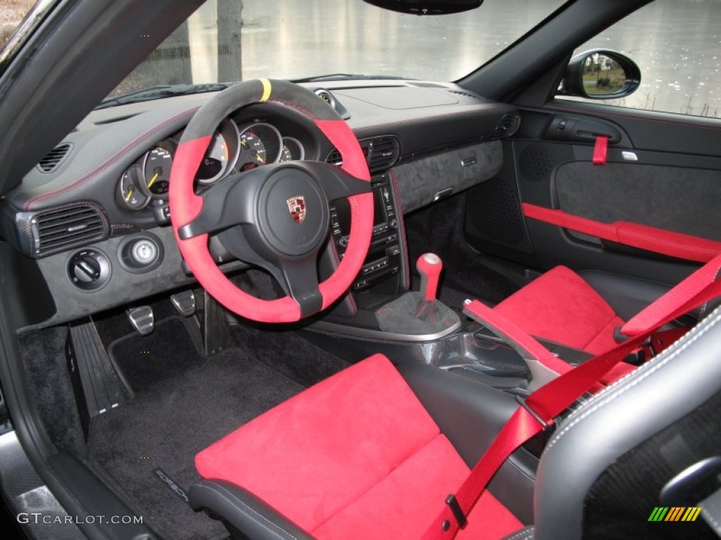 Black Interior 2011 Porsche 911 GT2 RS Photo #75428901
