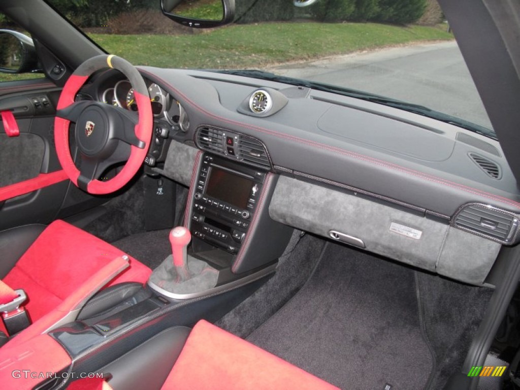 2011 Porsche 911 GT2 RS Black Dashboard Photo #75428991