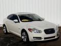 2010 Porcelain White Jaguar XF Sport Sedan  photo #3