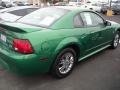 1999 Electric Green Metallic Ford Mustang V6 Coupe  photo #4