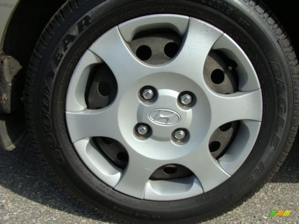 2001 Elantra GLS - Champagne / Beige photo #5
