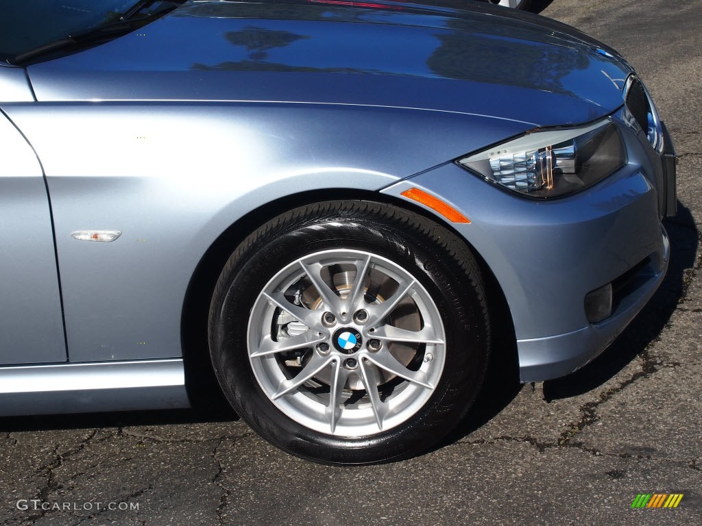 2010 3 Series 328i Sedan - Blue Water Metallic / Gray Dakota Leather photo #2