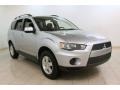 Cool Silver Metallic 2010 Mitsubishi Outlander ES