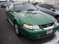 1999 Electric Green Metallic Ford Mustang V6 Coupe  photo #15