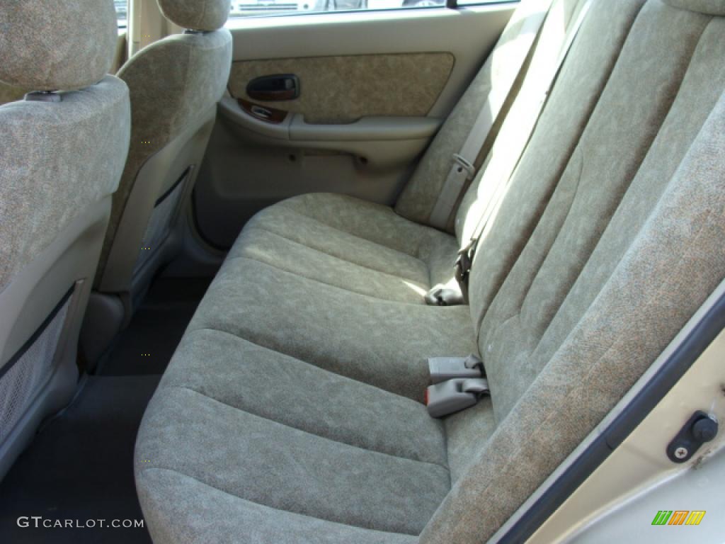 2001 Elantra GLS - Champagne / Beige photo #8
