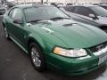 1999 Electric Green Metallic Ford Mustang V6 Coupe  photo #16