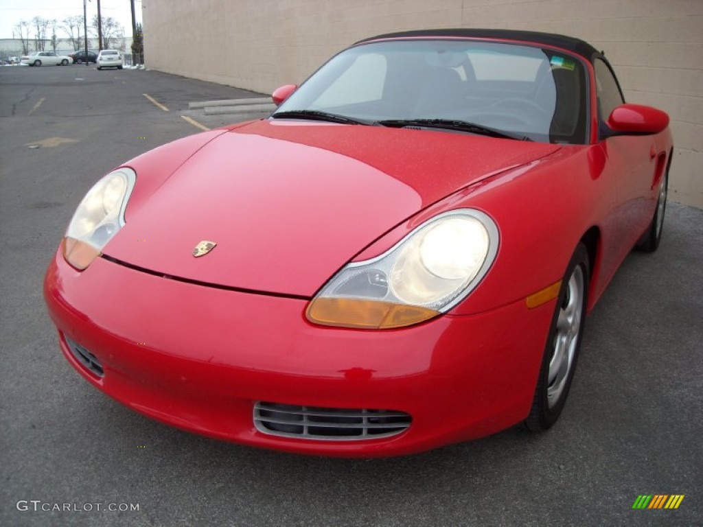 2000 Boxster  - Guards Red / Black photo #1