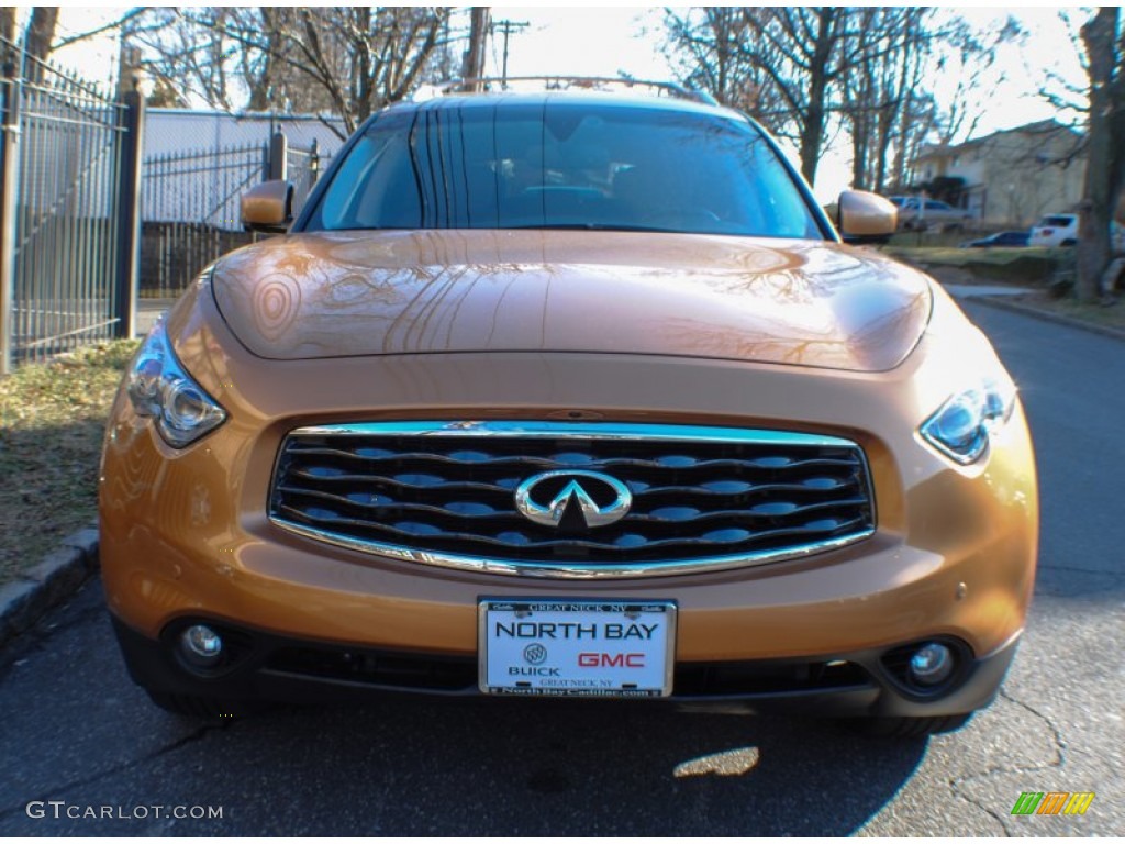 2009 FX 35 AWD - Mojave Copper / Graphite photo #2