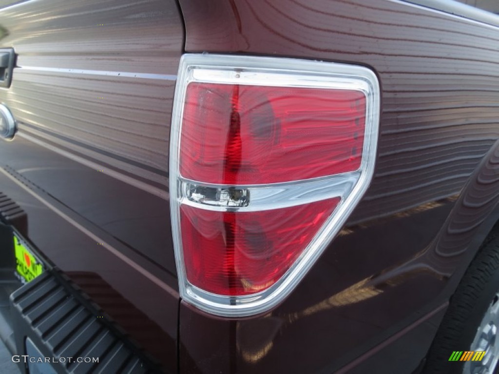 2010 F150 XLT SuperCrew - Royal Red Metallic / Tan photo #16