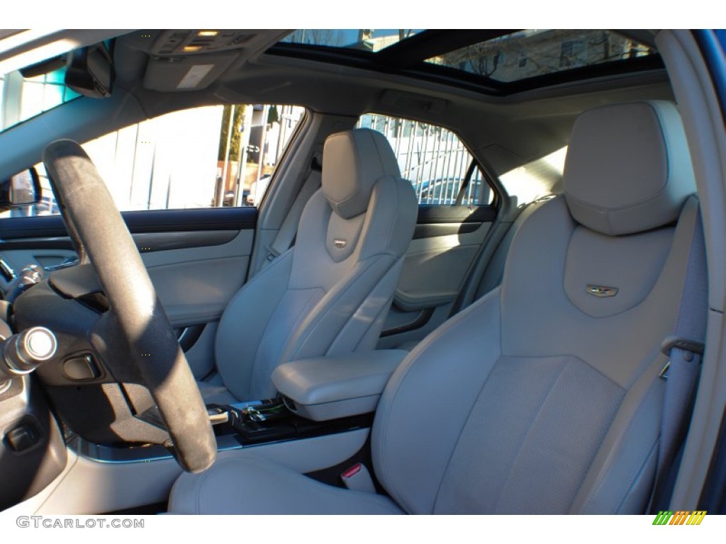 2009 CTS -V Sedan - Blue Diamond Tri-Coat / Light Titanium/Ebony photo #19