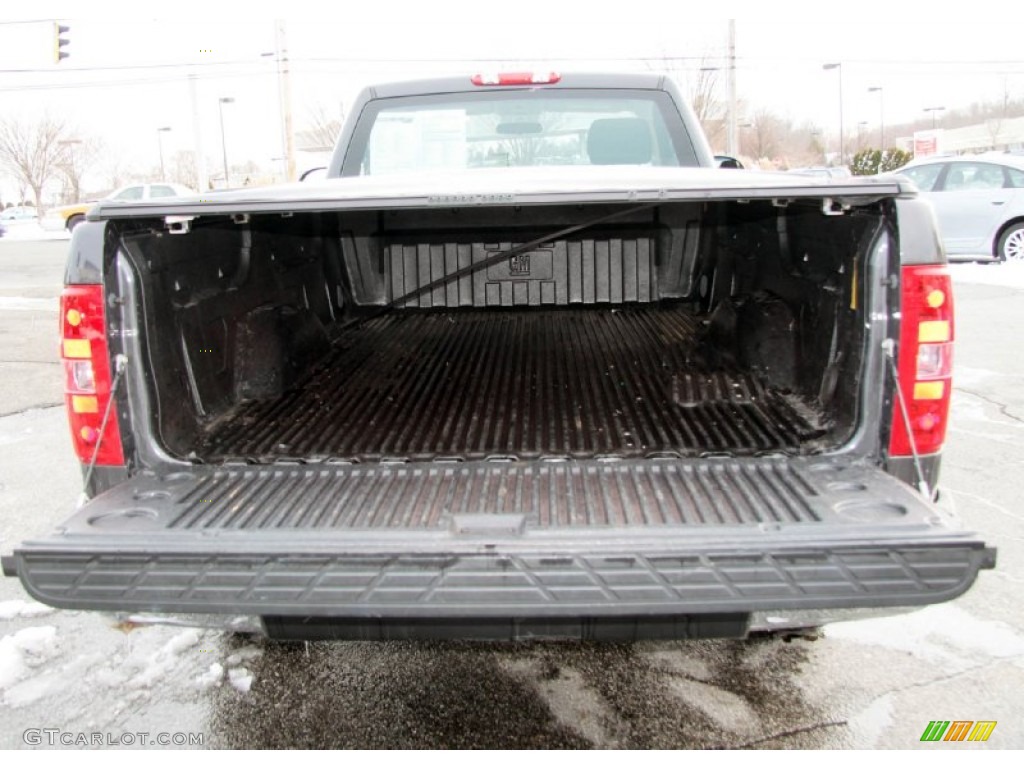 2011 Silverado 1500 Regular Cab 4x4 - Taupe Gray Metallic / Dark Titanium photo #8