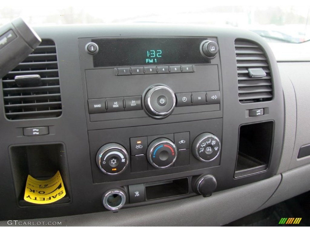 2011 Silverado 1500 Regular Cab 4x4 - Taupe Gray Metallic / Dark Titanium photo #12