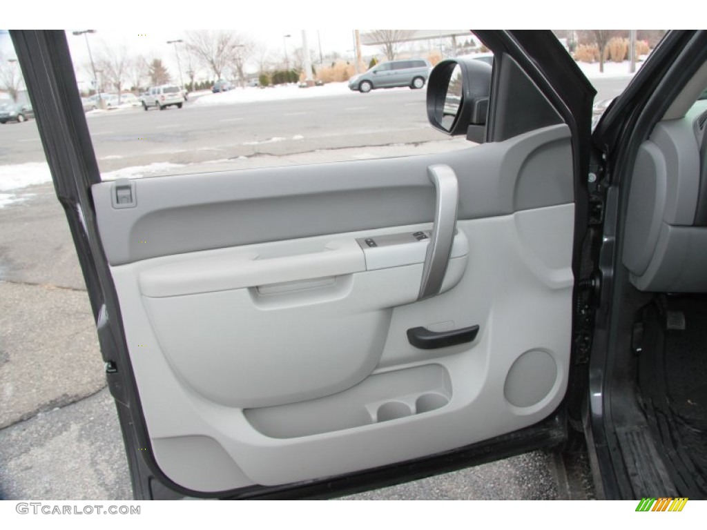 2011 Silverado 1500 Regular Cab 4x4 - Taupe Gray Metallic / Dark Titanium photo #17