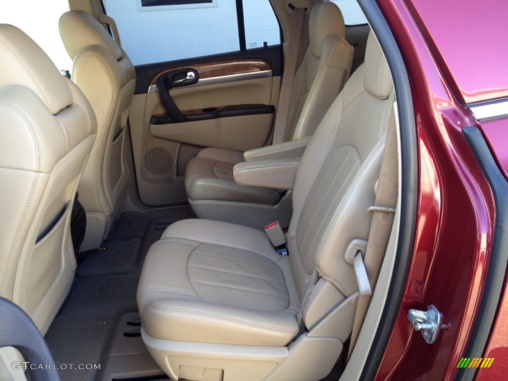 2010 Enclave CXL AWD - Red Jewel Tintcoat / Cashmere/Cocoa photo #19