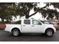 Avalanche White 2012 Nissan Frontier SV Crew Cab Exterior