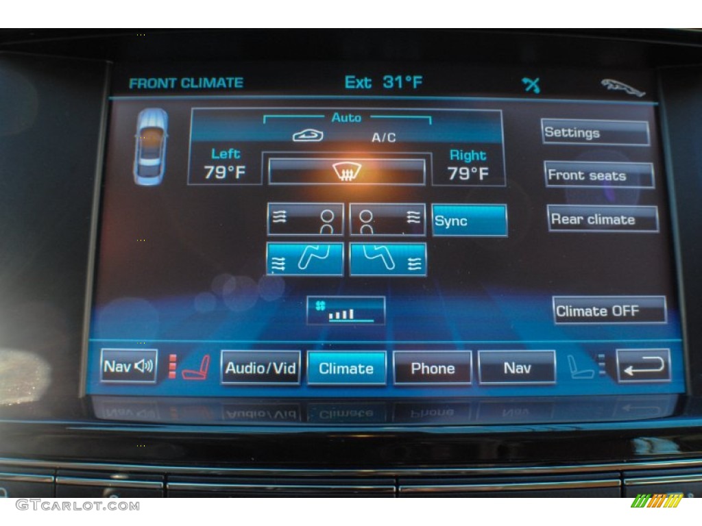 2011 XJ XJ Supercharged - Indigo Metallic / London Tan/Navy Blue photo #25