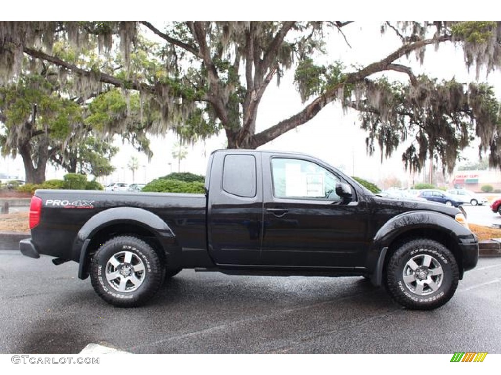 Super Black 2012 Nissan Frontier Pro-4X King Cab 4x4 Exterior Photo #75434178