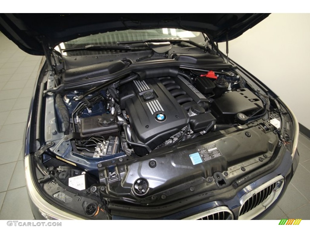 2008 BMW 5 Series 528i Sedan 3.0L DOHC 24V VVT Inline 6 Cylinder Engine Photo #75434503