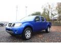 2012 Metallic Blue Nissan Frontier SV Crew Cab  photo #9