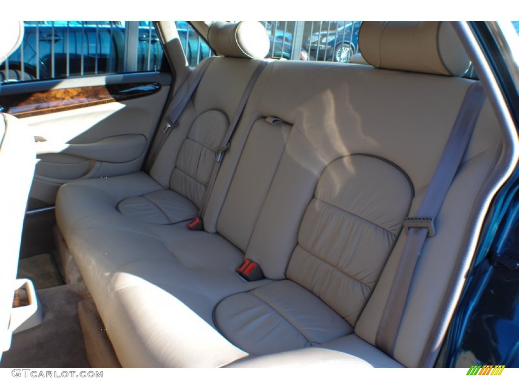 2002 Jaguar XJ Vanden Plas Rear Seat Photo #75434559