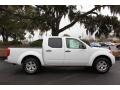 Avalanche White 2012 Nissan Frontier SV Crew Cab Exterior