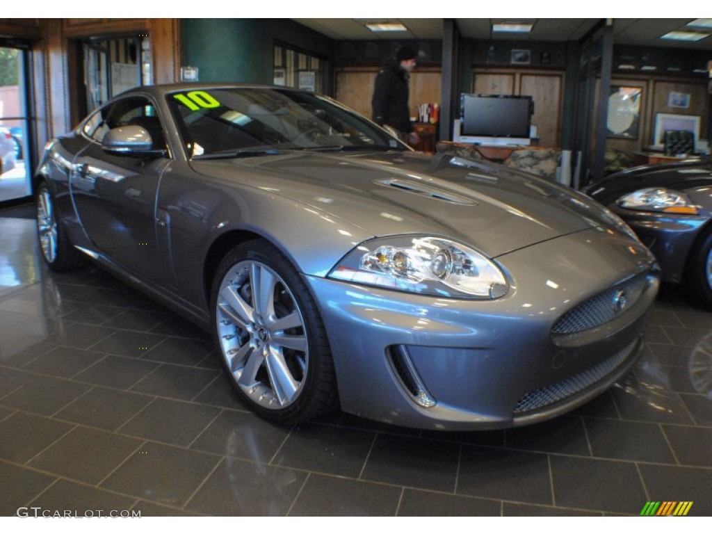 Lunar Grey Metallic 2010 Jaguar XK XKR Coupe Exterior Photo #75434841