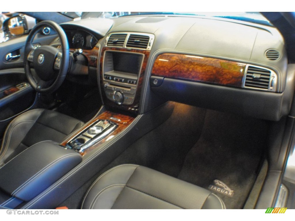 2010 Jaguar XK XKR Coupe Warm Charcoal Dashboard Photo #75434910
