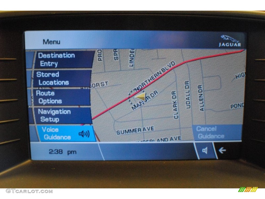 2010 Jaguar XK XKR Coupe Navigation Photo #75435015