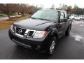 2012 Super Black Nissan Frontier SV V6 King Cab 4x4  photo #8