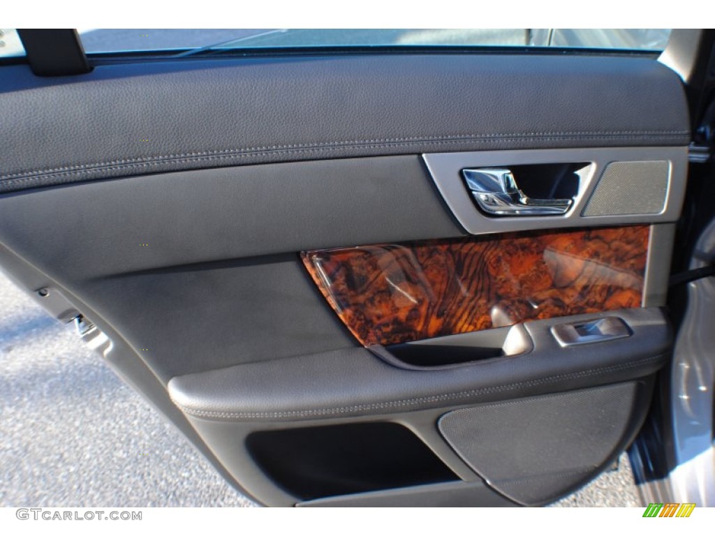 2009 XF Luxury - Vapour Grey Metallic / Charcoal/Charcoal photo #16