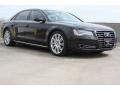 Emerald Black Metallic - A8 L 4.2 quattro Photo No. 1