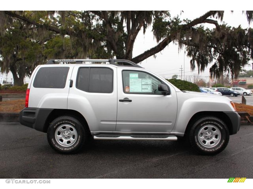 Brilliant Silver 2012 Nissan Xterra X Exterior Photo #75436632