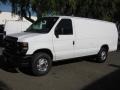 2008 Oxford White Ford E Series Van E350 Super Duty Commericial  photo #3